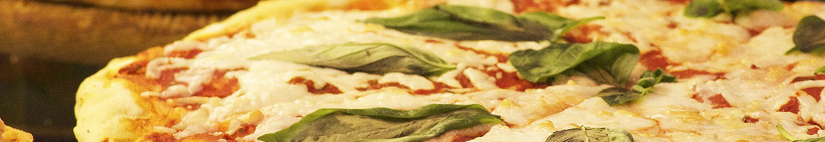 Eating Italian Pizza at Bavaro's Pizza Napoletana & Pastaria.